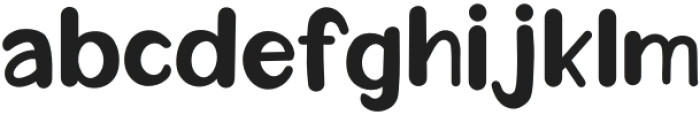 Happy Friend Regular otf (400) Font LOWERCASE