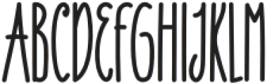 Happy Fun Regular otf (400) Font UPPERCASE