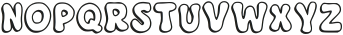 Happy Groovy Regular otf (400) Font UPPERCASE