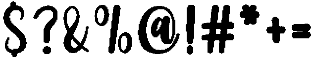Happy Ground Regular otf (400) Font OTHER CHARS
