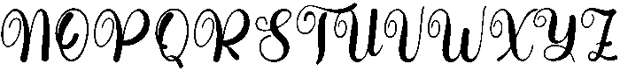 Happy Ground Regular otf (400) Font UPPERCASE