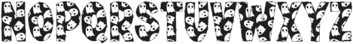 Happy Halloween1 Regular otf (400) Font LOWERCASE