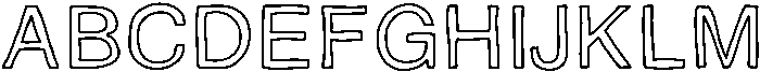 Happy Hollow Medium otf (500) Font
