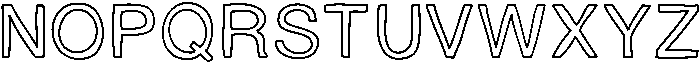 Happy Hollow Medium otf (500) Font UPPERCASE