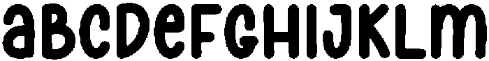 Happy Honey Regular otf (400) Font UPPERCASE