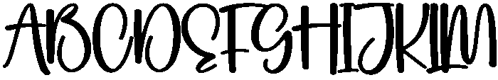 Happy Moment Regular otf (400) Font UPPERCASE