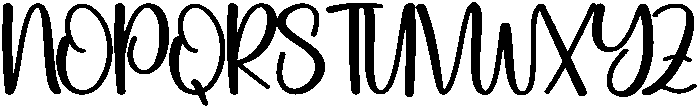 Happy Moment Regular otf (400) Font UPPERCASE