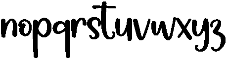 Happy Moment Regular otf (400) Font LOWERCASE