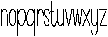 Happy Moment Regular otf (400) Font LOWERCASE