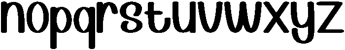 Happy Monday Regular otf (400) Font LOWERCASE