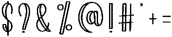 Happy Monday Regular otf (400) Font OTHER CHARS