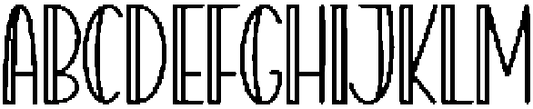 Happy Monday Regular otf (400) Font UPPERCASE