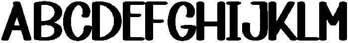 Happy Monday Regular otf (400) Font UPPERCASE