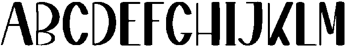 Happy Monday Regular otf (400) Font UPPERCASE