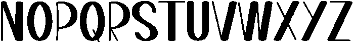 Happy Monday Regular otf (400) Font LOWERCASE