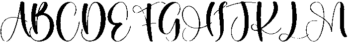 Happy Monday Regular otf (400) Font UPPERCASE