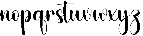 Happy Monday Regular otf (400) Font LOWERCASE