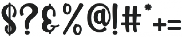 Happy New Year Party Regular otf (400) Font OTHER CHARS
