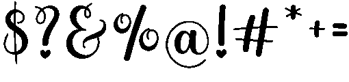 Happy New Year Regular otf (400) Font OTHER CHARS