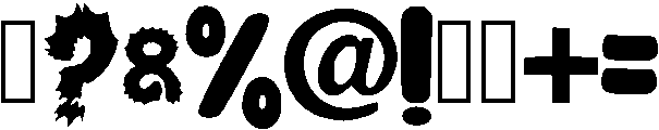 Happy New Year Regular ttf (400) Font OTHER CHARS