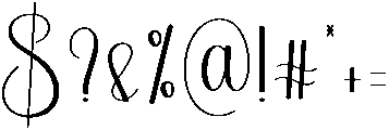 Happy Regular otf (400) Font OTHER CHARS