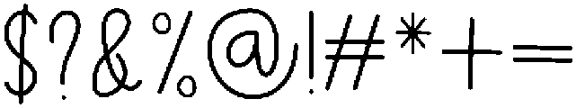 Happy Sandwich Regular otf (400) Font OTHER CHARS