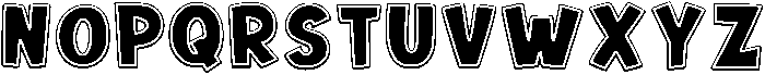 Happy School Regular otf (400) Font LOWERCASE
