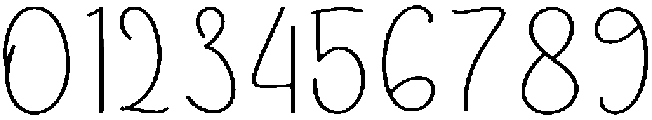 Happy School Regular otf (400) Font OTHER CHARS