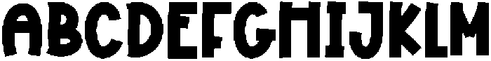 Happy Snowman Regular otf (400) Font UPPERCASE