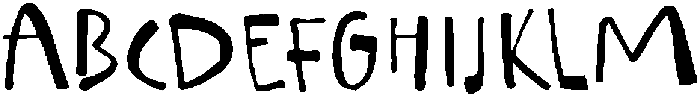 Happy Strokes otf (400) Font UPPERCASE