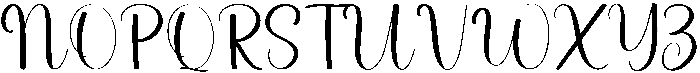 Happy Summer Regular otf (400) Font UPPERCASE