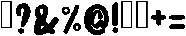 Happy Summer Regular otf (400) Font OTHER CHARS