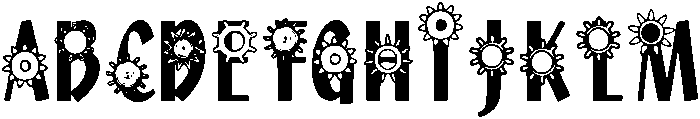 Happy Summer Regular ttf (400) Font UPPERCASE