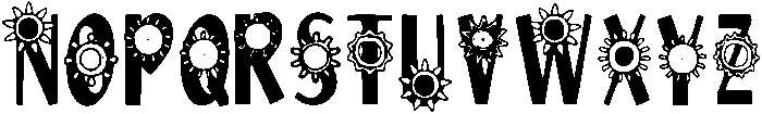 Happy Summer Regular ttf (400) Font UPPERCASE