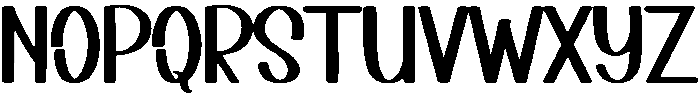 Happy Sunday Regular otf (400) Font UPPERCASE