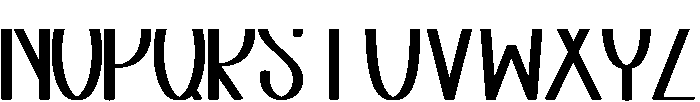 Happy Sunday Regular otf (400) Font UPPERCASE
