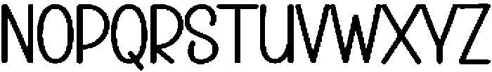 Happy Sunshine Regular otf (400) Font UPPERCASE