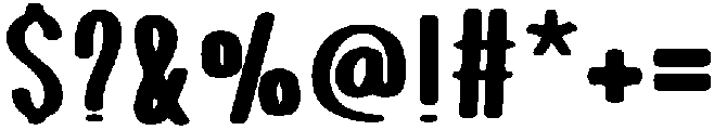 Happy Time Regular otf (400) Font OTHER CHARS