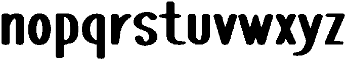 Happy Time Regular otf (400) Font LOWERCASE