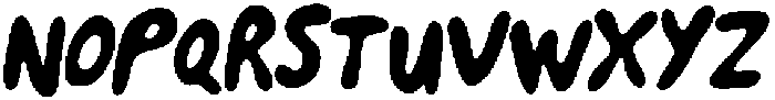 Happy To Be Here - fill Regular otf (400) Font UPPERCASE