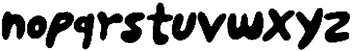 Happy To Be Here - fill Regular otf (400) Font LOWERCASE