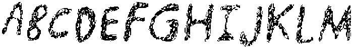 Happy To Be Here - fill painted Regular otf (400) Font UPPERCASE