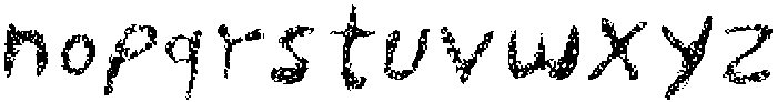 Happy To Be Here - fill painted Regular otf (400) Font LOWERCASE
