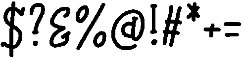 Happy Tuesday Regular otf (400) Font OTHER CHARS