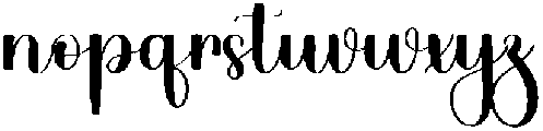 Happy Valentica Regular otf (400) Font LOWERCASE