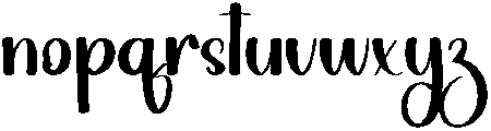 Happy Wedding Regular otf (400) Font LOWERCASE