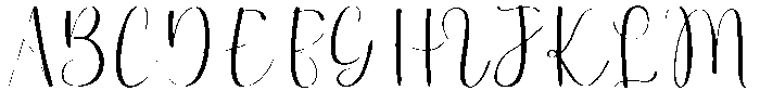 Happy Wedding Regular otf (400) Font UPPERCASE