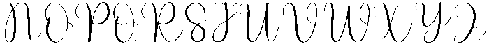 Happy Wedding Regular otf (400) Font UPPERCASE