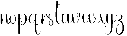 Happy Wedding Regular otf (400) Font LOWERCASE