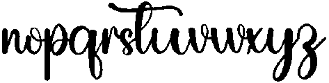 Happy Wedding Regular otf (400) Font LOWERCASE